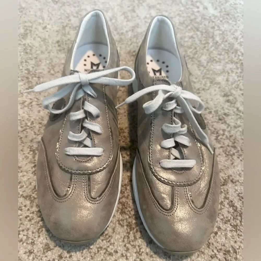 Mephisto Run Off Leather Air Jet Sneakers 9.5